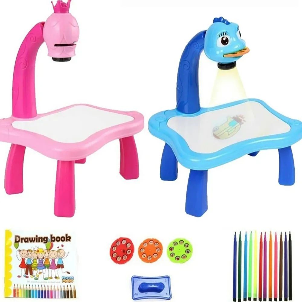 Kids Drawing Projector, Trace and Draw Projector Toy Drawing Board