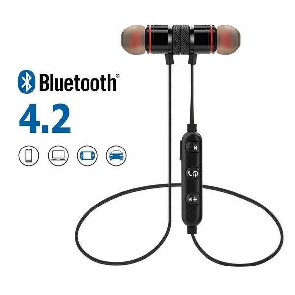 Magnetic Bluetooth Wireless Stereo In Ear Sports Handfree