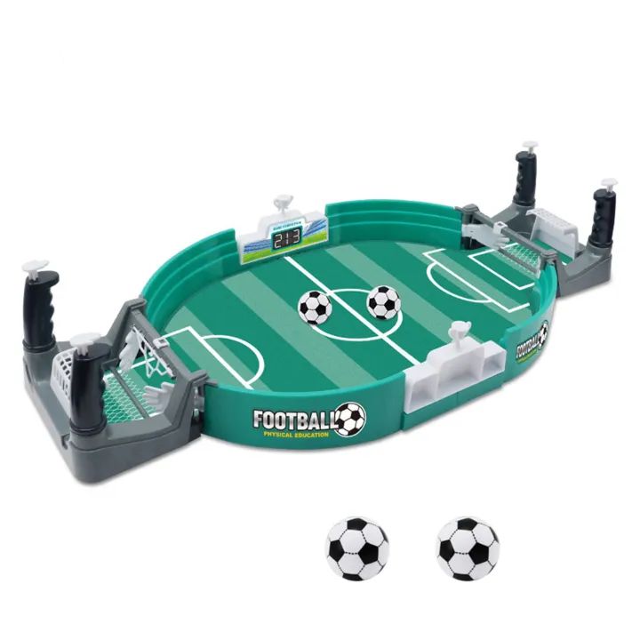Mini Tabletop Football Game Set Soccer Table Competition Sports
