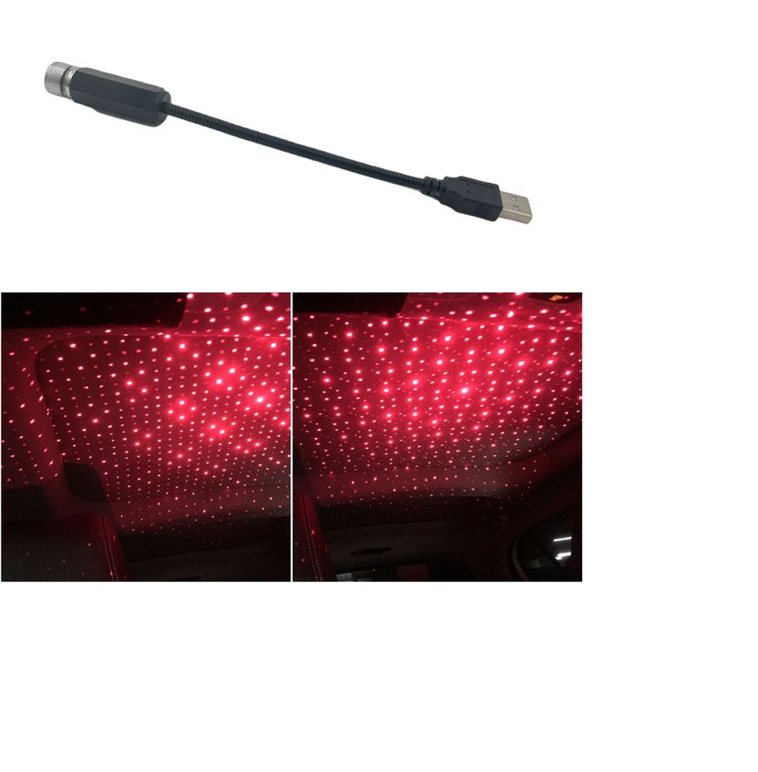 Romantic LED Car Roof Star Night Light Projector