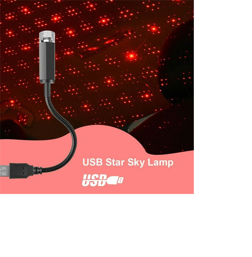 Romantic LED Car Roof Star Night Light Projector